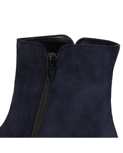 Gabor Blue Abbey Ankle Boots