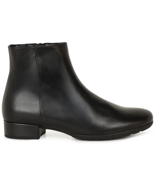 Gabor Black Buzz Ankle Boots