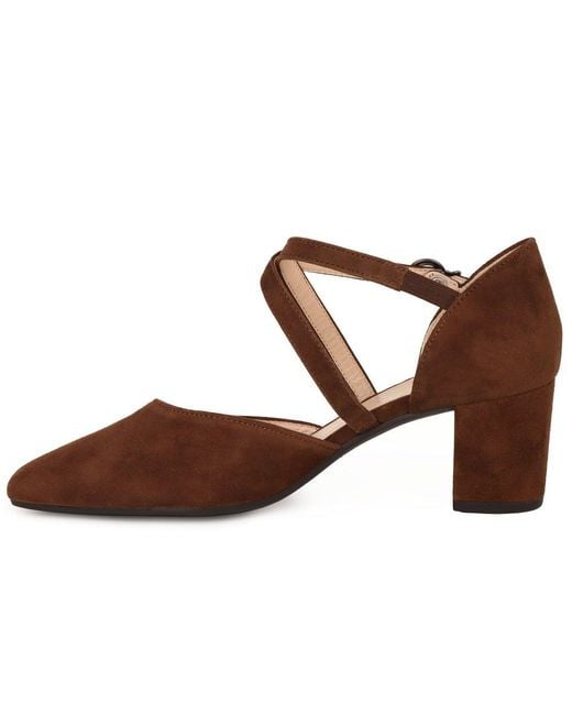 Gabor Brown Gisele Open Court Shoes