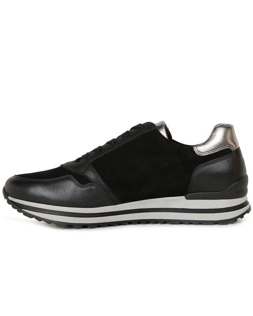 Gabor Black Nulon Trainers