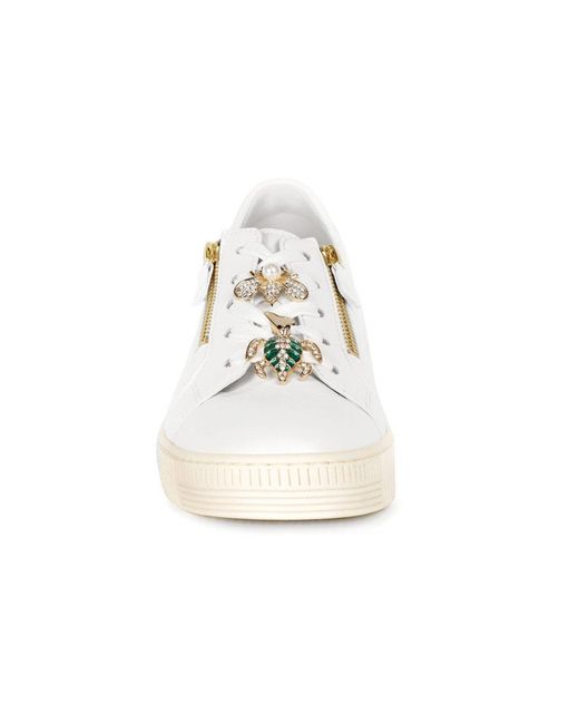 Gabor White Talma Trainers