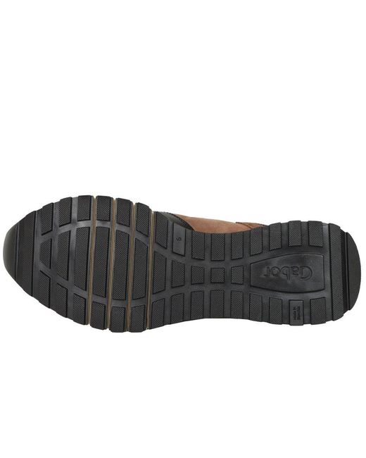 Gabor Black Hollywell Trainers //Whis