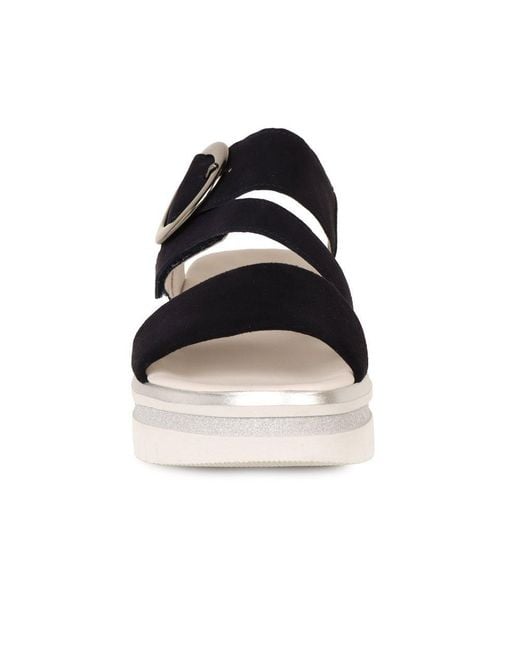 Gabor Metallic Amarillo Sandals