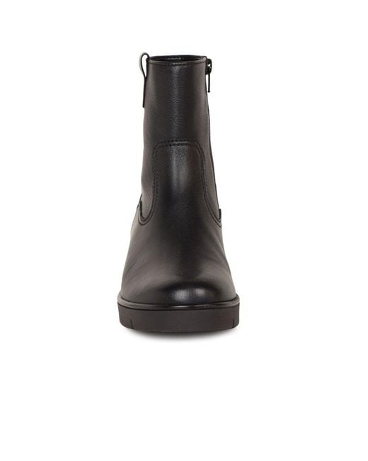 Gabor Black Enhance Ankle Boots