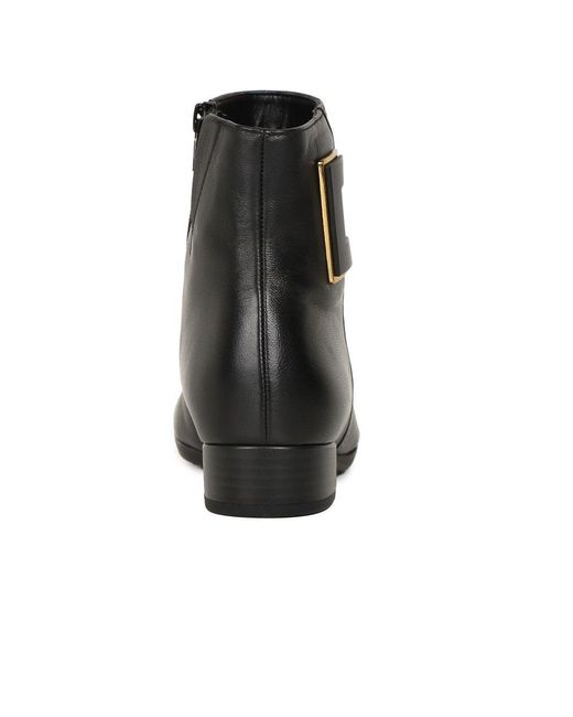 Gabor Black Balm Ankle Boots