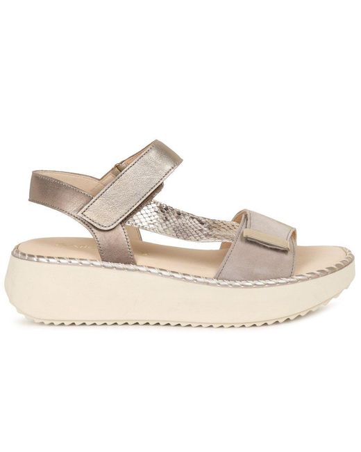 Gabor Metallic Foam Sandals