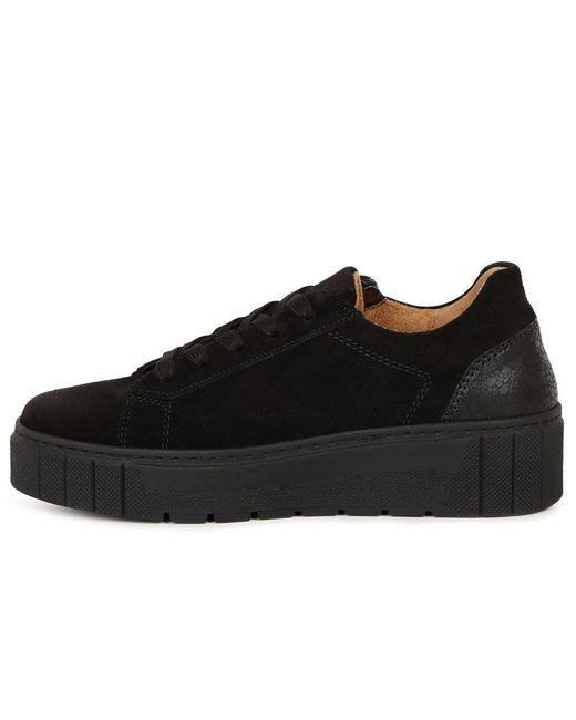 Gabor Black Ferry Trainers