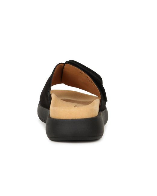 Gabor Black Adios Sandals