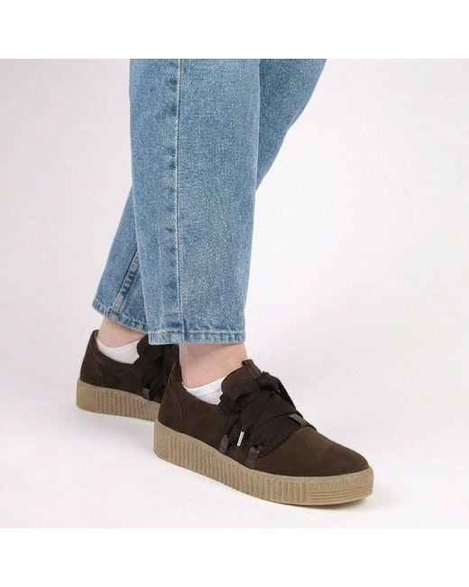 Gabor Brown Waltz Trainers