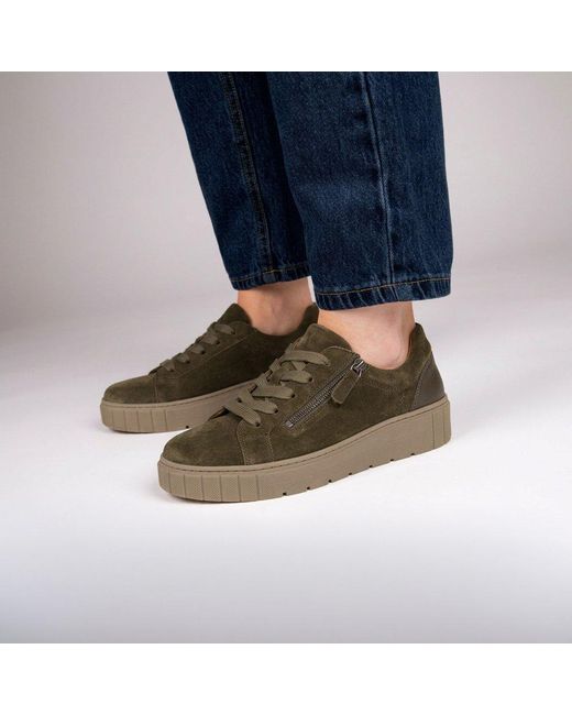 Gabor Brown Ferry Trainers