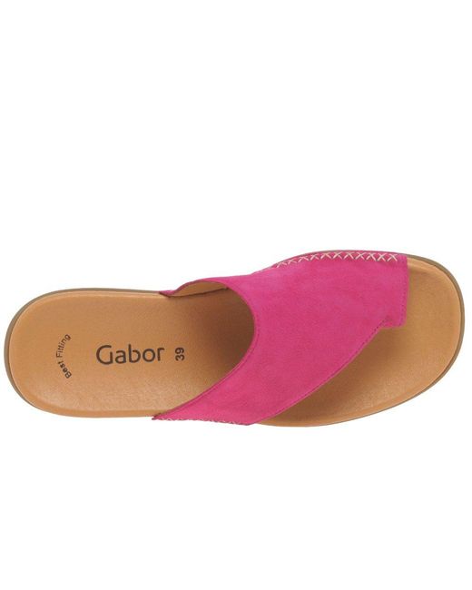 Gabor Pink Lanzarote Sandals