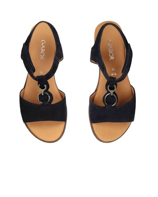 Gabor Blue Rookie Sandal