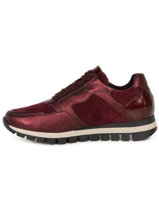 Gabor Red Willet Trainers