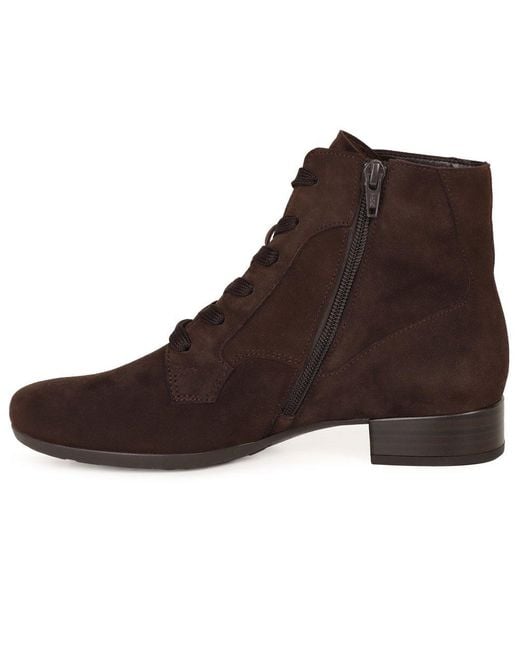 Gabor Brown Balban Ankle Boots