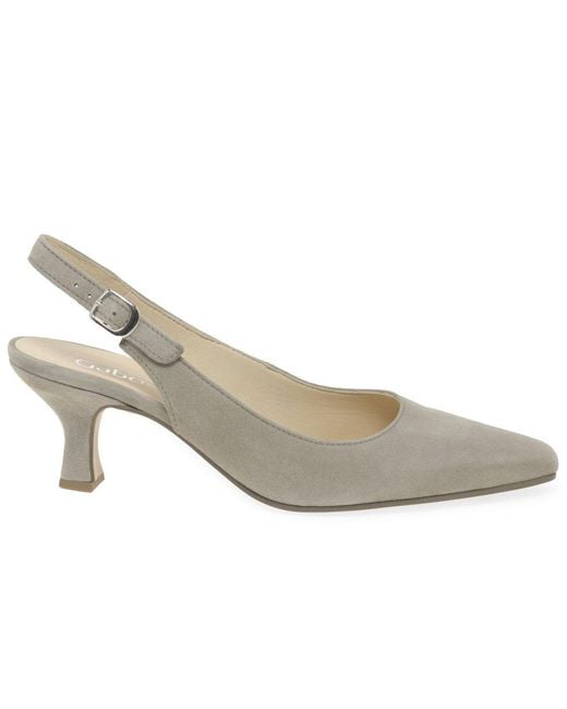 Gabor Metallic Lindy &Apos;S Court Shoes