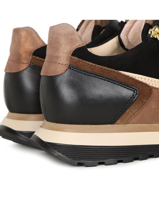 Gabor Black Hollywell Trainers //Whis
