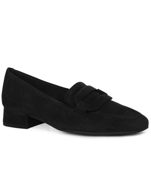 Gabor Black Great Loafers