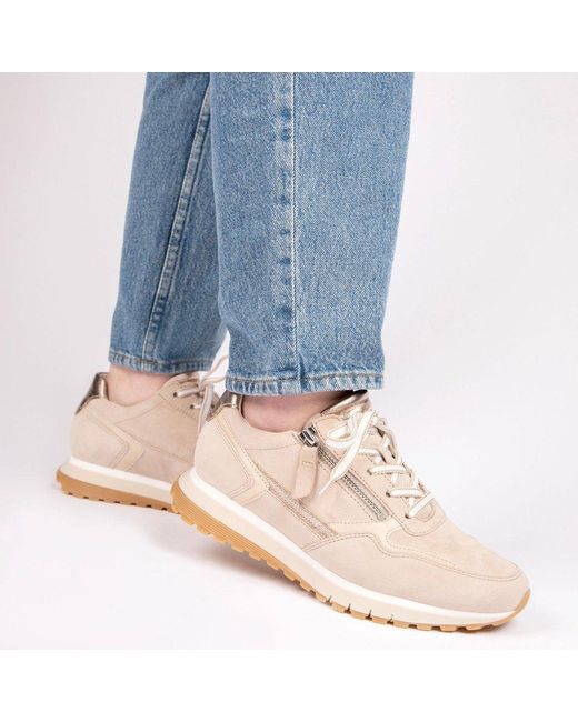 Gabor Natural Hollywell Trainers