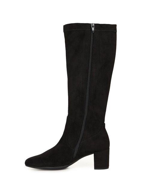 Gabor Black Diane M Knee High Boots Size