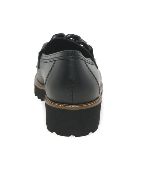 Gabor Black Squeeze Loafers (Uni)