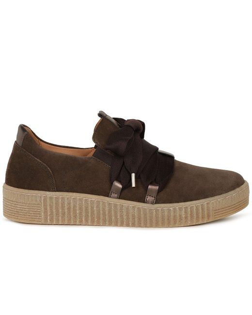 Gabor Brown Waltz Trainers