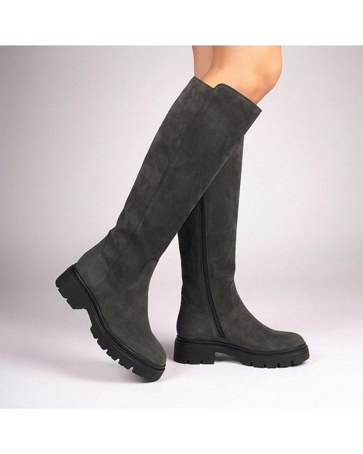 Gabor Black Match Knee High Boots