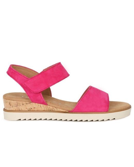 Gabor Pink Raynor Sandals