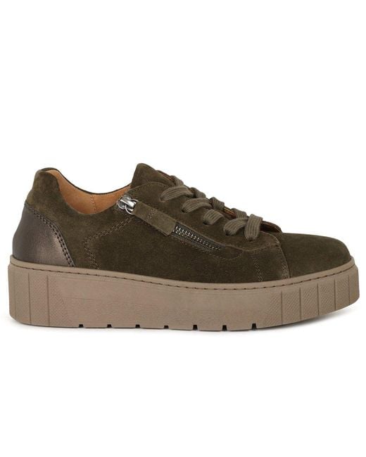 Gabor Brown Ferry Trainers
