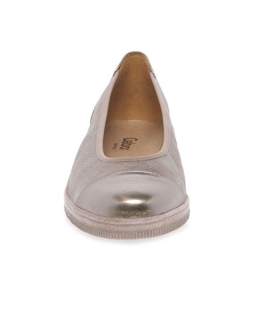 Gabor Multicolor Petunia Accent Low Heeled Pumps
