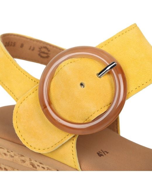 Gabor Metallic Andre Sandals