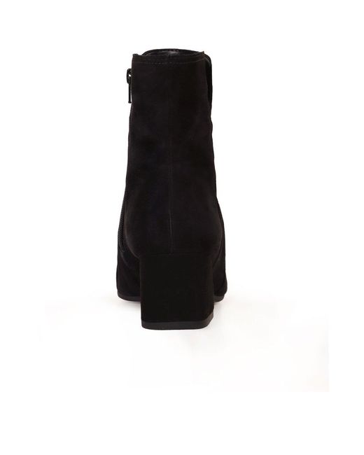 Gabor Black Tide Ankle Boots