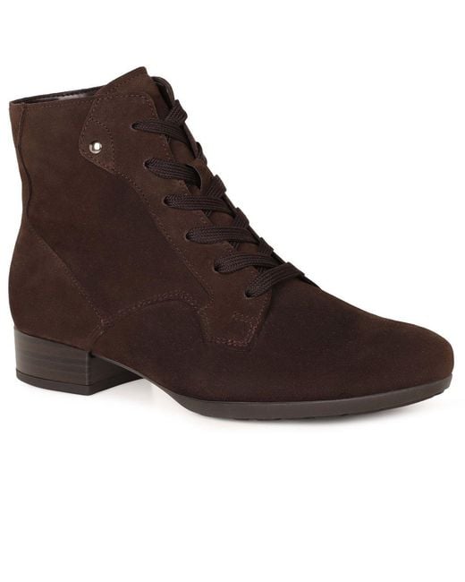 Gabor Brown Balban Ankle Boots