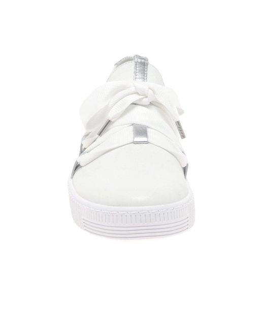 Gabor White Waltz Casual Trainers