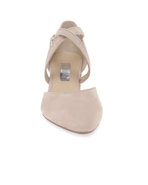 Gabor Pink Gisele Open Court Shoes