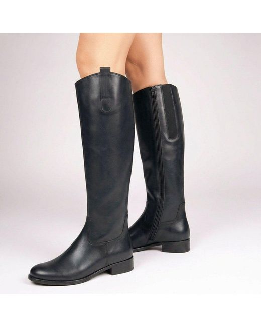 Gabor Black Brook S Knee High Boots