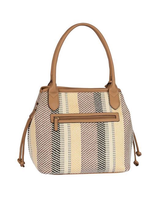 Gabor Brown Granada Denada Zip Shopper Size: One S