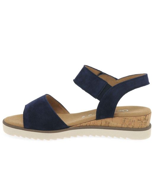 Gabor Blue Raynor Sandals