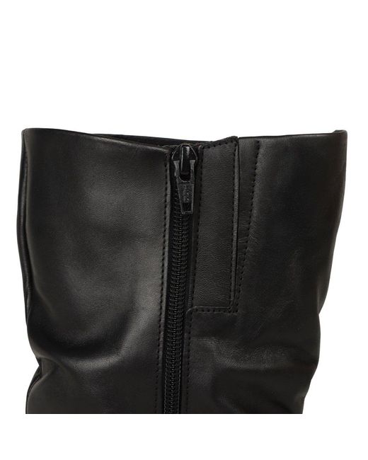 Gabor Black Oslo Calf Length Boots