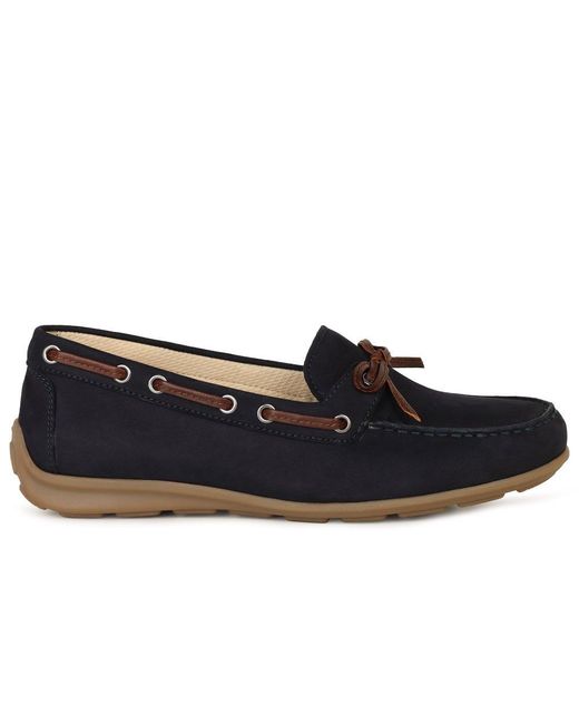 Gabor Blue Evie Loafers