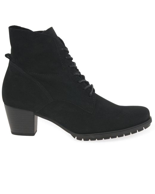Gabor Black Optimum Ankle Boots