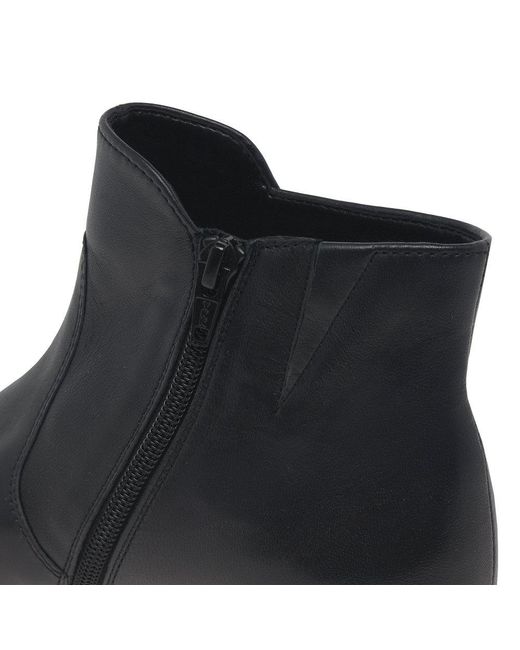 Gabor Blue Bolan Ankle Boots