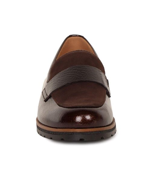 Gabor Brown Elder Loafers