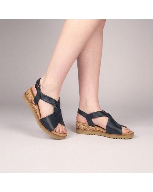 Gabor Blue Rich Sandals