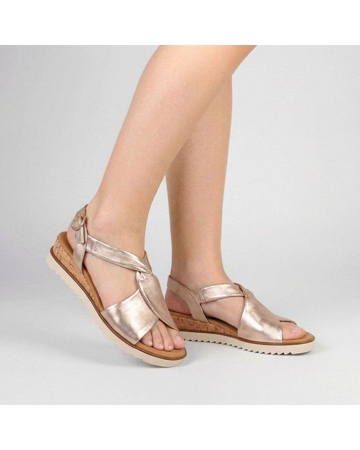 Gabor Brown Rich Sandals