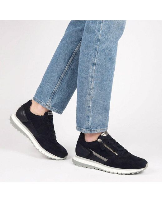 Gabor Blue Hollywell Trainers
