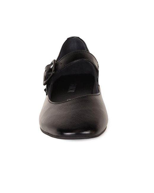 Gabor Black Iggy Court Shoes