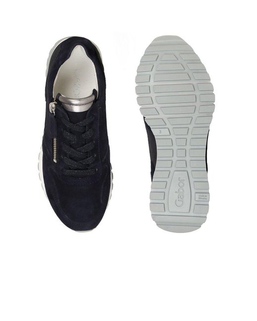 Gabor Blue Hollywell Trainers