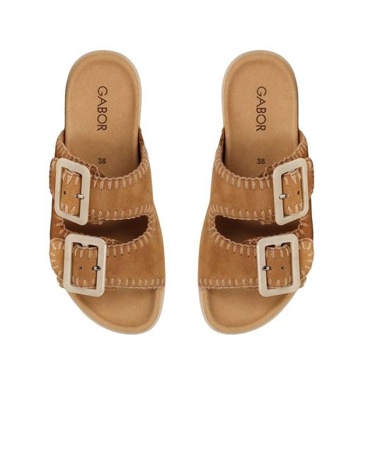 Gabor Brown Elspeth Sandals
