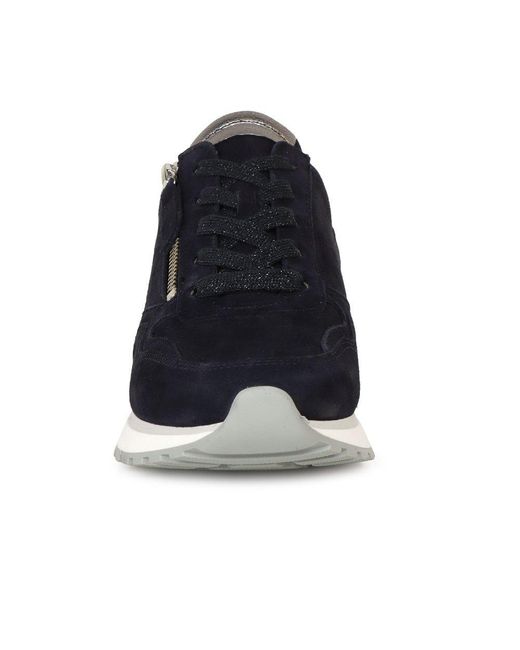 Gabor Blue Hollywell Trainers