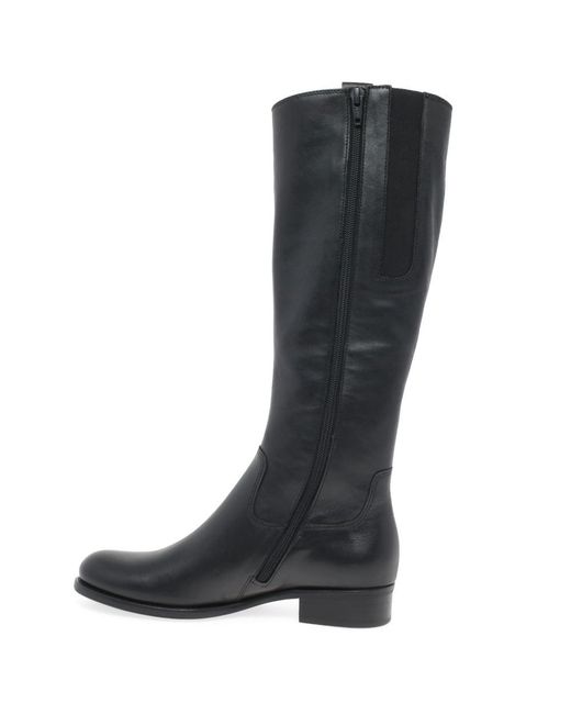 Gabor Black Brook S Knee High Boots